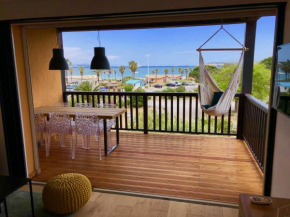 Appartement climatisé refait à neuf - VUE MER Saint-Tropez - Piscine- 50m plage
